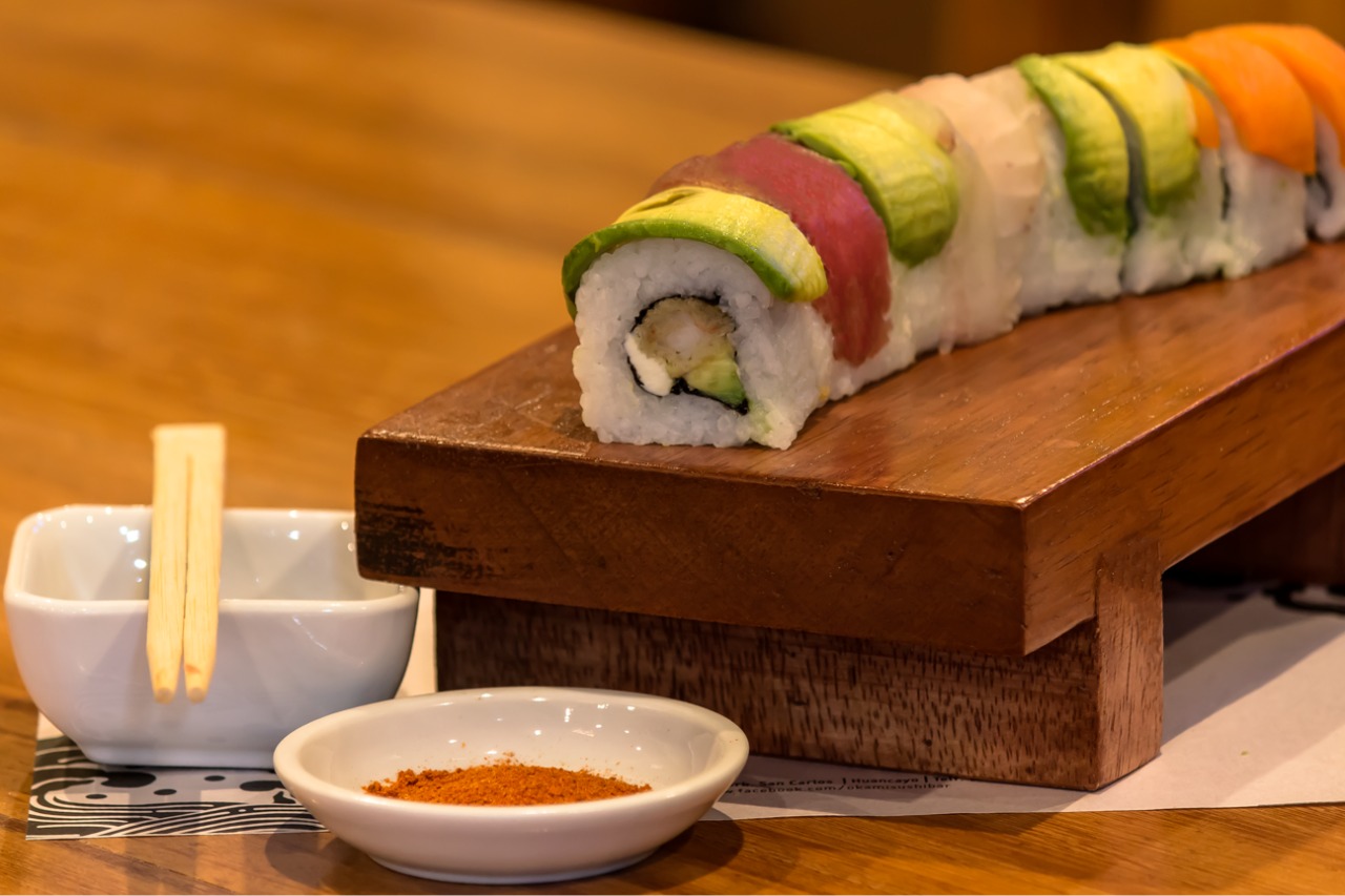 Okami Sushi & Bar Huancayo, Peru Veggy rolls Review